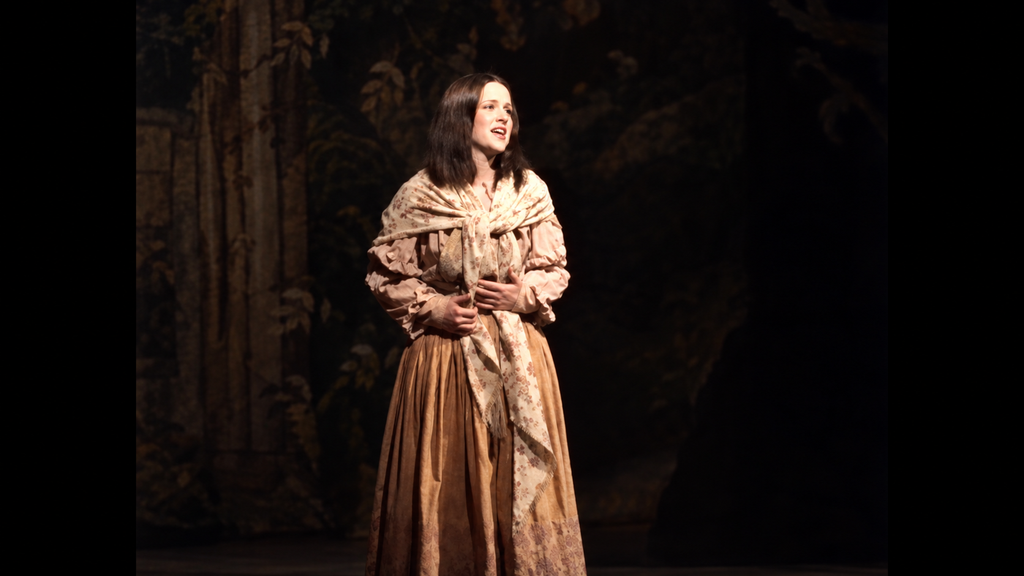 Megan performing Moments in the Woods as the Baker's Wife in Into the Woods